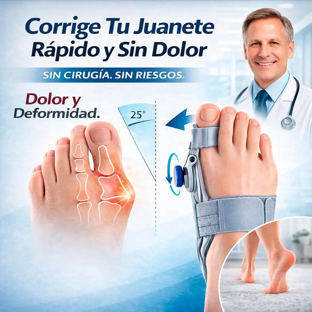 Flextoe® Corrector de juanetes ortopedico