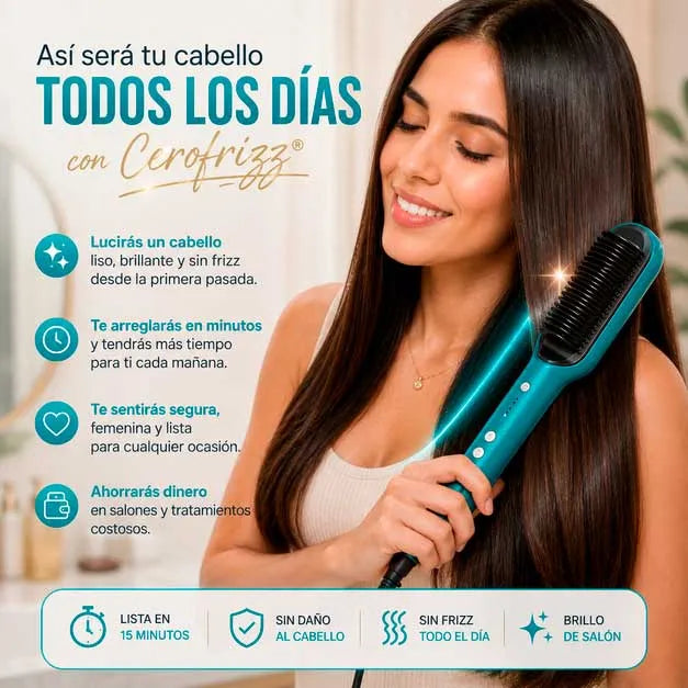 Cerofrizz® Cabello perfecto en 5 minutos