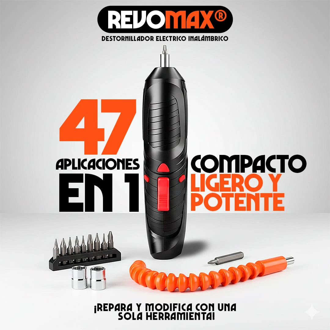 RevoMAX® Destornillador electrico inálambrico