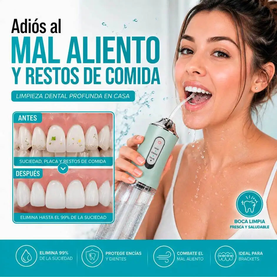 Aquajet® Boca impecable en 3 minutos