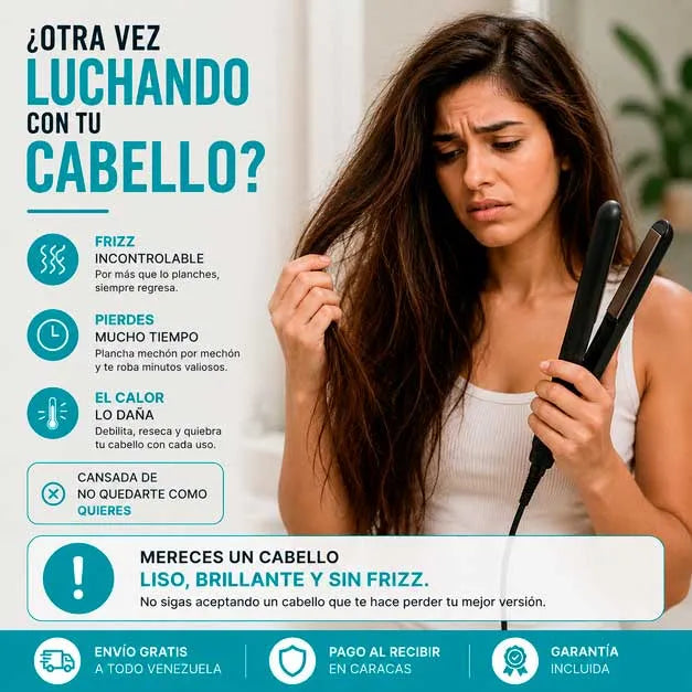 Cerofrizz® Cabello perfecto en 5 minutos