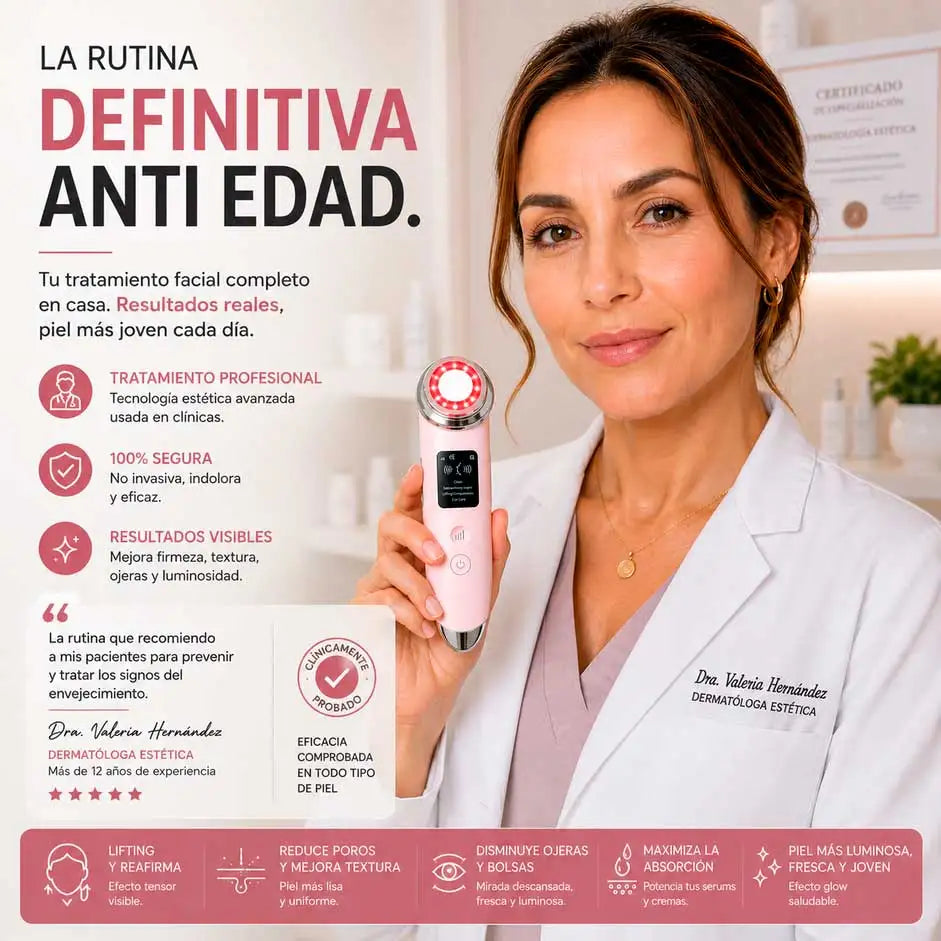 Lumera™ Tecnología facial premium para una piel más firme, luminosa y joven.