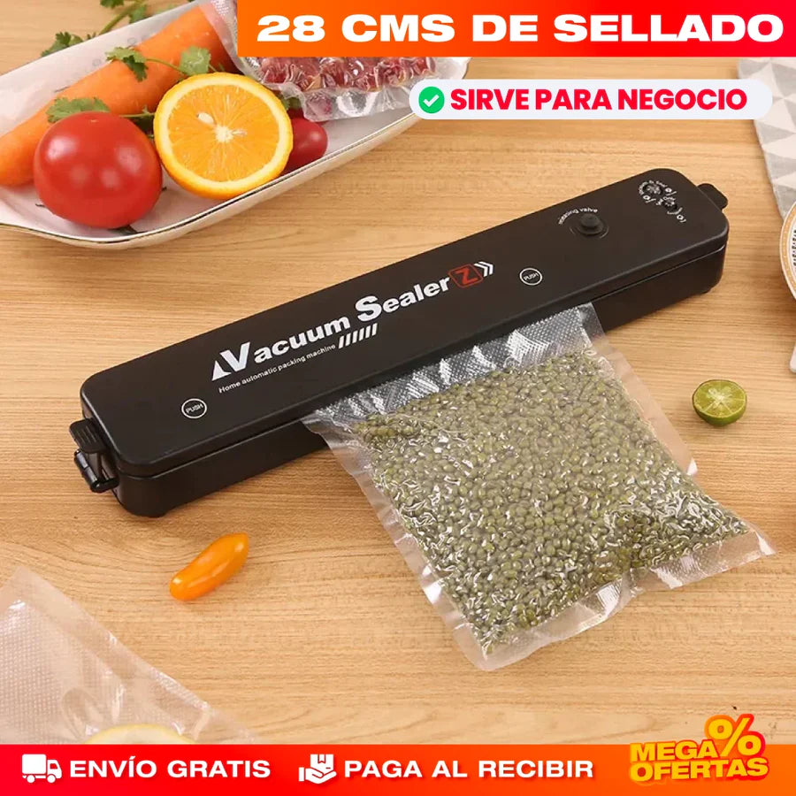 Vacuum Sealer® Tu comida durara meses