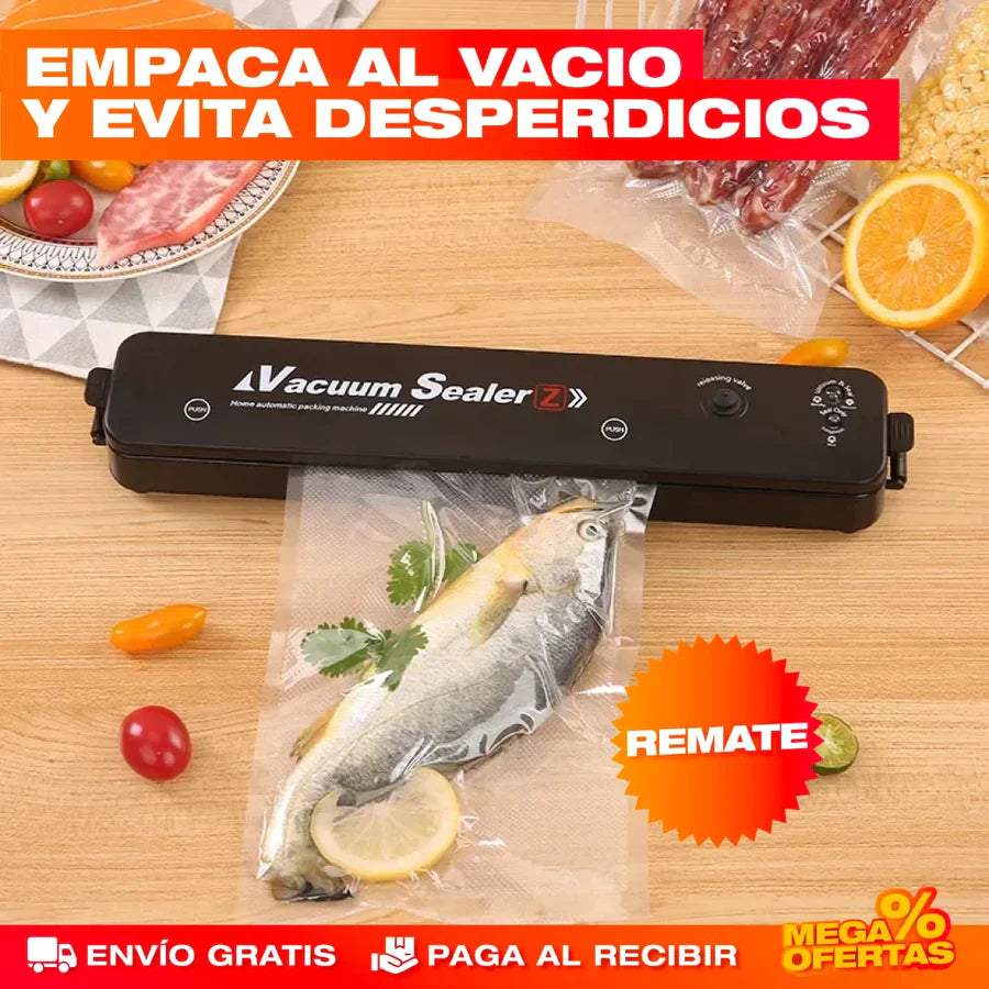 Vacuum Sealer® Tu comida durara meses