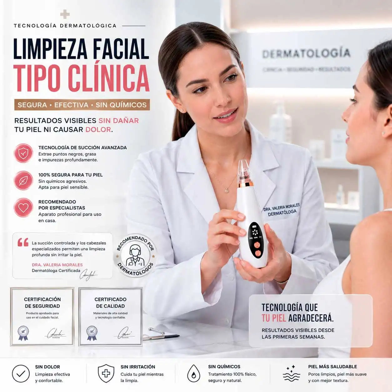 ClearPore® Elimina los puntos negros al instante