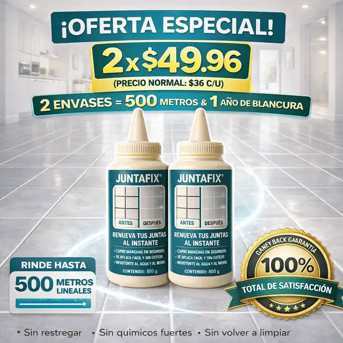 JuntaFix® Restaura tus juntas al instante