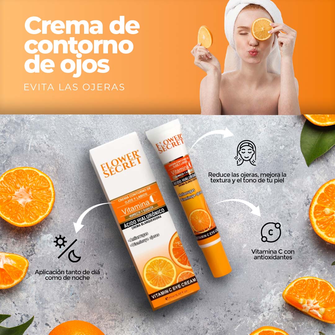 Disaar® Aclara las ojeras en 14 dias