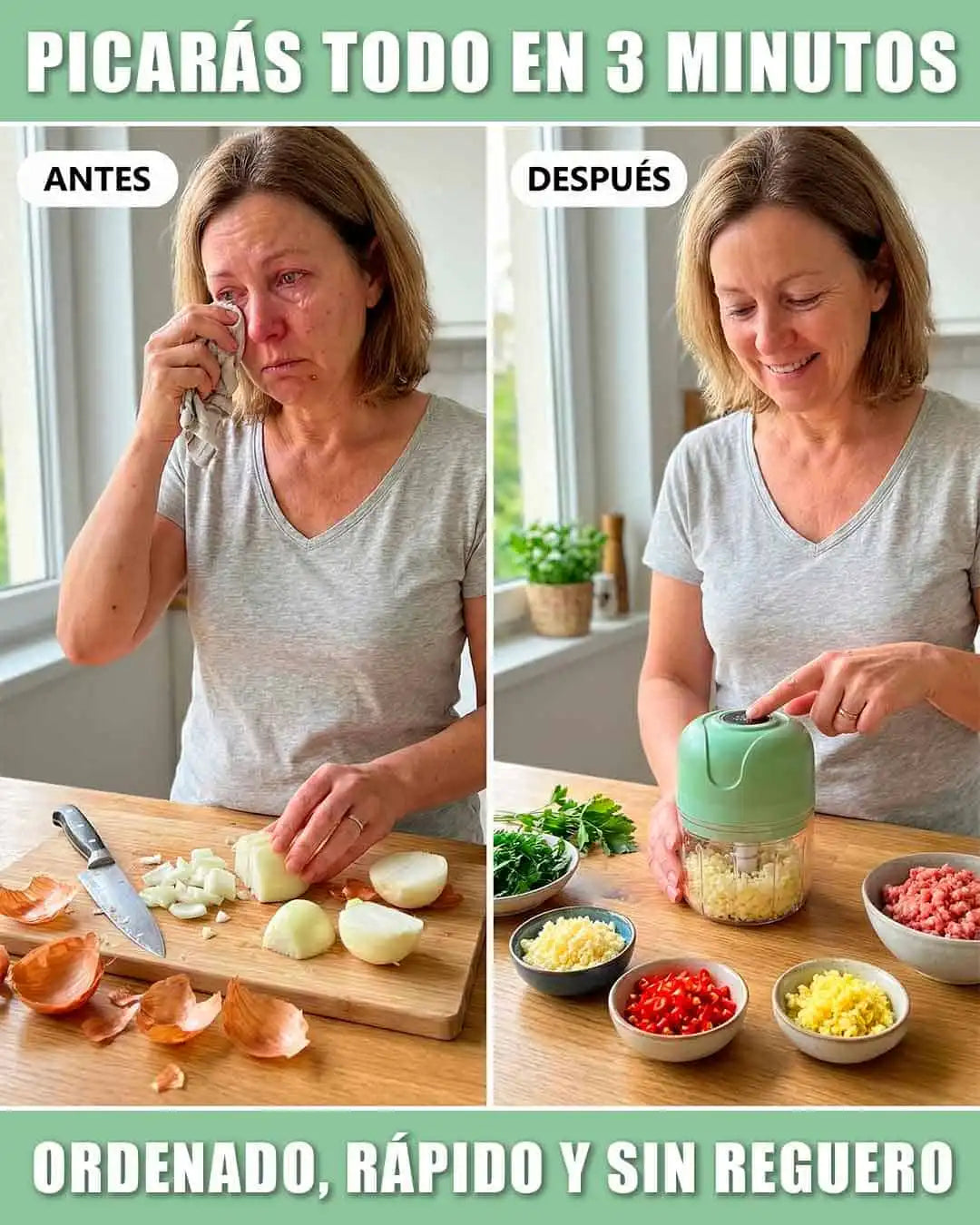 SnapSlice® Tu aliado diario para cocinar fácil