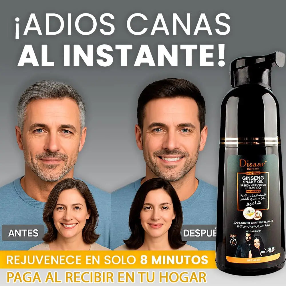 DISAAR® SHAMPOO ANTI CANAS