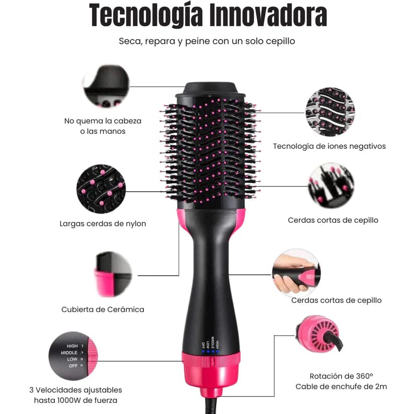 Cepillo Secador 3 en 1 One Step®