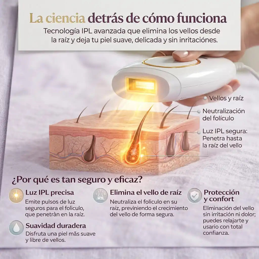 SkinUp®  Depilacion laser profesional en casa