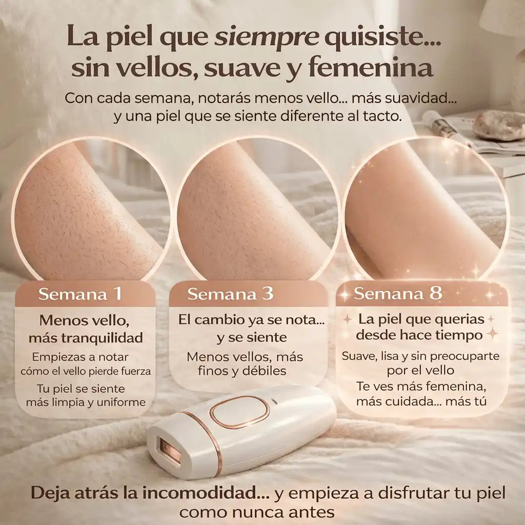 SkinUp®  Depilacion laser profesional en casa